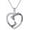 Giraffe-1, variant on Axolotl Heart Pendant Necklace, 925 Sterling Silver Engraved Love You Forever Jewelry Gift for Women Daughter