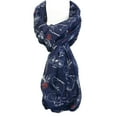 thumbnail image 4 of Wrapables? Lightweight Vintage Bicycle Infinity Scarf, Blue, 4 of 7