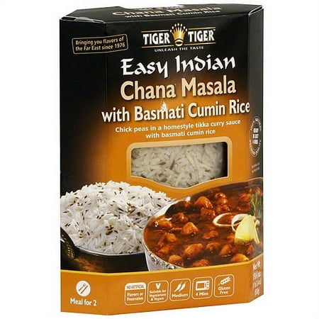 Tiger Tiger Easy Indian Chana Masala, 19.4 oz (Pack of 6)