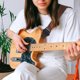 thumbnail image 4 of 1 correa creativa para guitarra, práctica correa para guitarra acústica, accesorio para bajo., 4 of 6