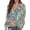 D-Navy, variant on Tiweut Sweatshirt for Women Floral Print Sweatshirt Loose Pullover Hoodless Crewneck Long Sleeve Tops