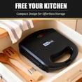 thumbnail image 4 of Mini Wafflera FineMade para 8 Mini Waffles Antiadherente, 4 of 7