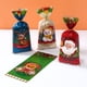 thumbnail image 5 of 25/50/100 bolsas de regalo para galletas y dulces navideños, 2024, decoraciones navideñas para el hogar, suministros para fiestas de Año Nuevo, 5 of 5