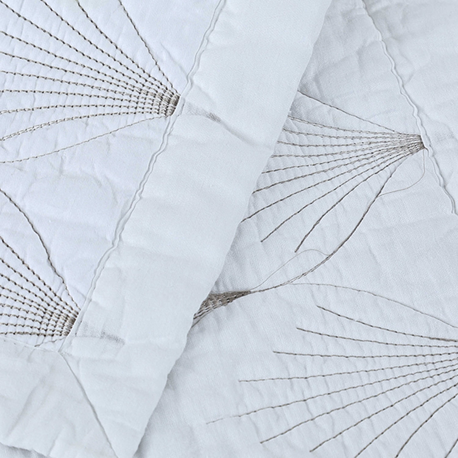 Evenhug Quilt Set 3-Piece Queen Branch Bird Cotton Quilt Bedding Set With 2 Pillow Shams