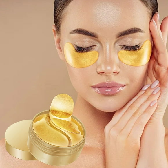 Riforla Eye Pad Eye to Dark Circles Bags Dark Circles and Puffiness Set 60 Eye Pads Contain and Collagen for Aging Eye Mask A