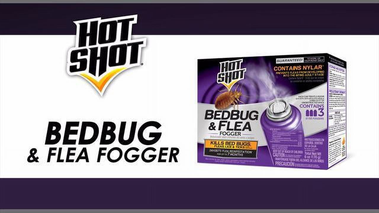 Bed Bug Flea Fogger Hot Shot, 40 OFF
