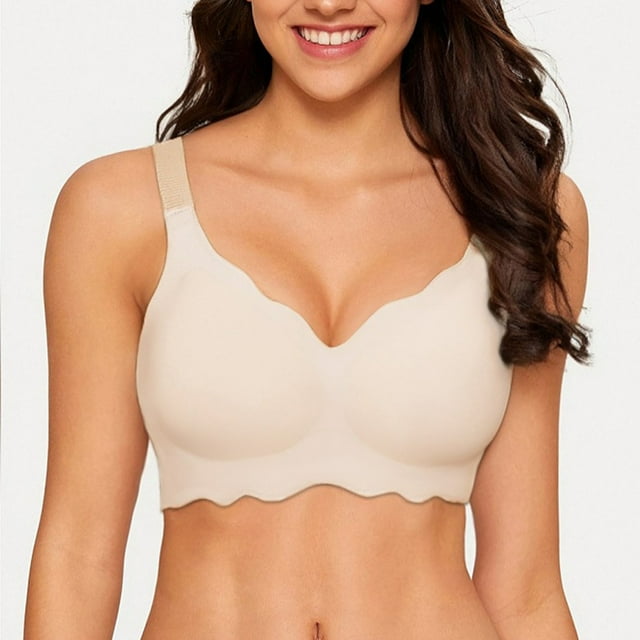 Bras For Women No Underwire Wireless Bra Support Full Coverage Bralette Comfort Everyday Sports Bra