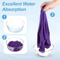 thumbnail image 4 of Uxcell 2pcs 20" x 10" Microfiber Cleaning Cloth Absorbent, Purple, 4 of 7