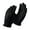 Black, variant on UJNDER Men Winter Outdoor Riding Suede Gloves Windproof Thickened Warm with Top Brown XXL