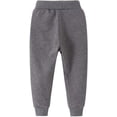 thumbnail image 2 of Ougyinr Kids Toddler Jogger Pants Sweatpants for Boys Casual Pants Little Boys Drawstring Elastic Solid Cotton Casual Sweatpants for 2-7Y, 2 of 16