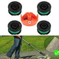 thumbnail image 5 of CPAN SF-080 String Trimmer Spool Replacement for SF-080-BKP GH3000 SF-080 Replacement String Grass Trimmer Line Spool 20ft Auto Feed Single Trimmers Line Cord 4 Pack, 5 of 10