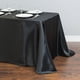 thumbnail image 1 of Mantel rectangular de satén para mesa, superposiciones para boda, Navidad, Baby Shower, eventos de cumpleaños, decoración de banquete, mesa de comedor para el hogar qym unisex, 1 of 2