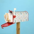 thumbnail image 6 of Uemuo Cute Tennis Rackets Pattern Mailbox Covers Magnetic Standard Mailbox Covers Holiday Mailbox Wraps for Christmas Garden Yard Home Outdoor Decor-25.5x21 in, 6 of 8