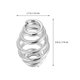 thumbnail image 4 of Spring Accessory Motorcycle Parts Shock Absorption Silver 7.9X4.4X4.4CM 1 Pair, 4 of 4