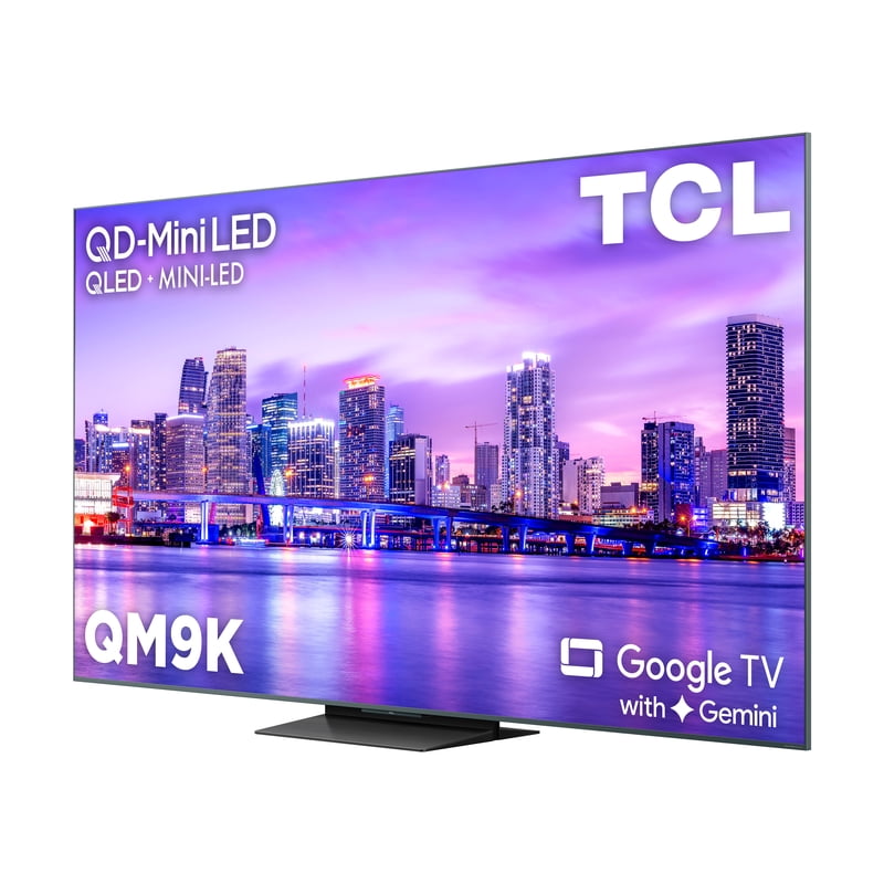 TCL 65" Class QM9K Series QD-Mini LED QLED 4K UHD Smart Google TV with Gemini (NEW 2025) - 144Hz, Local Dimming, CrystGlow WHVA Panel - 65QM9K gallery view