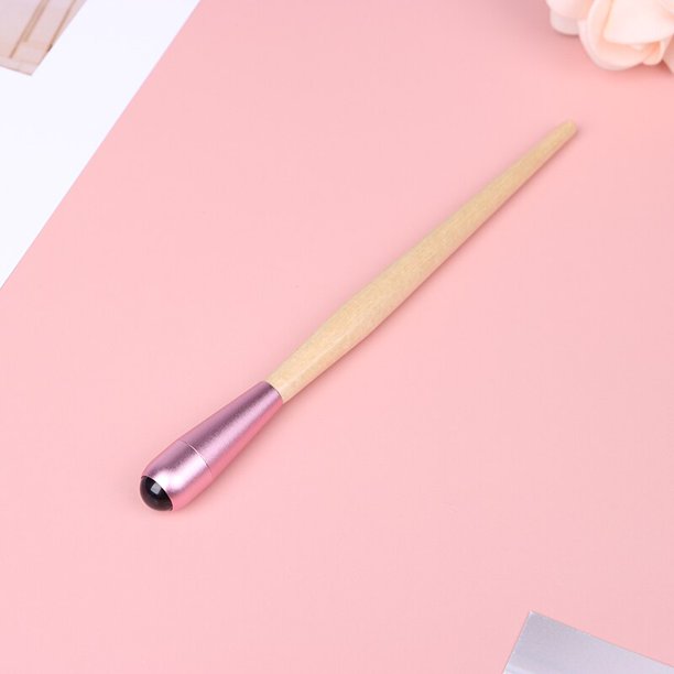 Rodillo de varilla de masaje para crema de ojos, aplicador de cuchara de acero inoxidable, varita masajeadora, antiarrugas, herramienta cosmética para el cuidado de la piel Facial Gao Jinjia LED