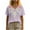 Pink, variant on AVTOIFY Summer Womens Blouses Dressy Casual, Women's Fashion Casual Comfortable Printed Short Sleeved V-Neck T-Shirt Blouse Orange S