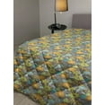 thumbnail image 2 of Bird Down Alternative Comforter, Floral Demonstration of Sunflowers Colorful Tropical Jungle Forest Themed Nature, Microfiber Quilt for All Season, 5 Sizes, Multicolor, by Ambesonne, 2 of 3