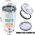 thumbnail image 3 of Funny Birthday Gifts for Mom - Gag Gifts for Mama from Daughter Son, Hilarious Mothers Day Gift for Mom Novelty Christmas Gifts for Women Mom, 20 Oz Vacuum Insulated Tumbler (White), 3 of 7