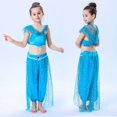 thumbnail image 4 of Disfraz De Jazmín Para Niñas , Ropa De Princesa Árabe Para Niños , Lámpara Aladdin , Vestido De Navidad Noche De Halloween , 3-10T, 4 of 4
