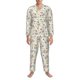 thumbnail image 3 of Balery Cute Cow Pijama para Hombre de Dos Piezas con Manga Larga, Conjunto de Dormir y Descanso Suave con Bolsillos-Large, 3 of 7