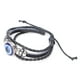 thumbnail image 5 of Joyería Pulseras De Ojo Malvado Azul Estilo Turco Longitud Ajustable Joyería De Cuero Tejida A Mano Para Hombres, 5 of 7
