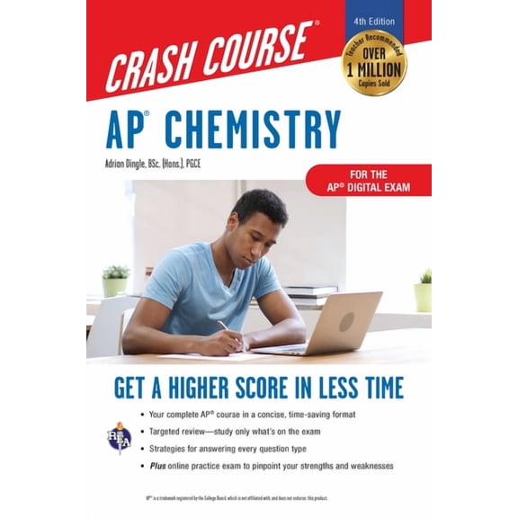 Advanced Placement (AP) Crash Course AP Chemistry Crash Course, Book Online: Get a Higher Score in Less Time, (Paperback)