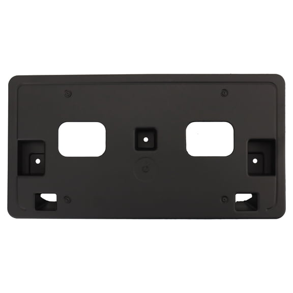 TRQ Front License Plate Bracket Black Fits 2021-2022 Honda Accord HO1068143