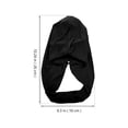 thumbnail image 2 of BESTYASH Gorro De Negro Reutilizable De Silicona Para Proteger Cabello Actividades Acuáticas, 2 of 7