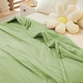 thumbnail image 6 of Vfedsrsge Mint Scent Cooling Blanket 59"x39", Cotton Lightweight for Hot Sleepers, Machine Washable (Solid Green), 6 of 6