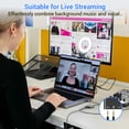 thumbnail image 5 of Cubilux USB-C to 3.5mm Headphone & Microphone Splitter Adapter, TRRS Audio Interface with Line-In, Mic-In and Headphone Out for Live Streaming or Recording on Laptop and PC, 5 of 7