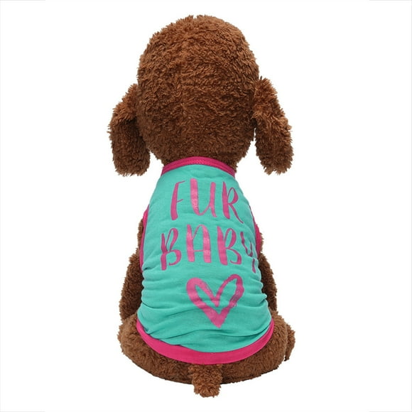 SIfdSeng Dog Vests for Medium Dogs Pocket Fashion Text Pattern Pet Vest Summer Breathable Comfortable Cat Dog Clothing Dog Clothes Medium Sized Dog Girl Weighted Dog Vest