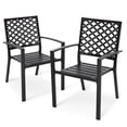 thumbnail image 4 of Nuu Garden  4PCS Stackable Iron Dining Chair, 4 of 5