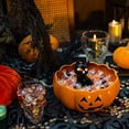 thumbnail image 6 of Way to Celebrate Halloween Cat in Pumpkin Ceramic Serve Bowl, 6 of 6