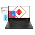 thumbnail image 1 of HP OMEN 15 Gaming & Entertainment Laptop (Intel i7-10750H 6-Core, 32GB RAM, 4TB PCIe SSD, 15.6" Full HD (1920x1080), NVIDIA RTX 3070, Wifi, Win 11 Home) with Microsoft 365 Personal , Hub, 1 of 5