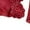 Red, variant on cfhntfmh 4pc Pajama Sets for Women Satin Lace Long Sleeve Robe and Comfy Dress Padded Sleepwear Soft Loose Shorts