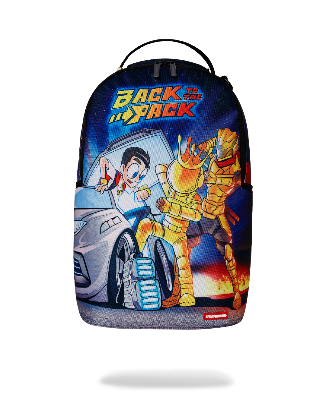 Sprayground Tetris With Diablo and Money Bear Unisex Multicolor