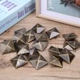 thumbnail image 4 of 20 piezas remache cuadrado latón bolsas de ropa accesorios de decoración artesanal de cuero 35mm bronce, 4 of 8