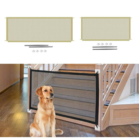 Seguridad para , 2 Uds., Puerta de Aislamiento para Interiores Y Exteriores para Mascotas, para Interiores Y Exteriores Salvador puerta de mascotas para escaleras de entrada