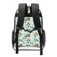 thumbnail image 2 of Easygdp Cartoon Car Racing Clear Backpack, Transparent Bookbag for School for Women Men, Capacity Clear Bag for College, Travel, 2 of 7