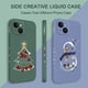 thumbnail image 4 of Funda de teléfono con motivos navideños para iPhone 14 13 12 11 Pro Max Mini X XR XS SE2020 8 7 Plus 6 6S Plus NOBRAND, 4 of 5