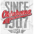 thumbnail image 2 of Oklahoma Vintage Athletic Letters Men's Graphic T Shirt Tees Brisco Brands S, 2 of 4