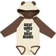 thumbnail image 3 of Inktastic Great Dads Have Great Beards Boys Long Sleeve Baby Bodysuit, 3 of 5