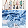 thumbnail image 2 of Avidlove Women Nightgowns with Pockets Button Front Henley NeckHouse Dresses Ruffle Hem Nightdress Sleepwear Short Sleeve Pajamas Dress, 2 of 8