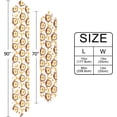 thumbnail image 2 of GZHJMY Cartoon Monkey Banana Table Runner Seasonal Table Cloth Runner for Kitchen Dining Table Wedding Party Holiday Coffee Dining Home Decor 13 x 70 Inches, 2 of 7