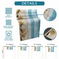 thumbnail image 7 of Table Runner Summer Beach Table Decoration for Kitchen Dinning Starfish Shell Ocean Table Decoration for Indoor Outdoor Party Wedding Decor 13x90inch, 7 of 7
