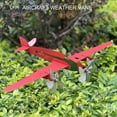 thumbnail image 4 of HLONK Airplane Windmill - Weather Resistant  Rotatable  Easy to Assemble  Wind Powered  Exquisite Workmanship  Metal Garden Wind Spinner Weathervane  Lawn Decor, 4 of 8
