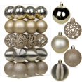 thumbnail image 1 of Ornamentos de Bolas Navideñas Briful 30 piezas 6 cm irrompibles, 1 of 6