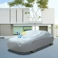 thumbnail image 4 of Car Cover Waterproof All Weather Snowproof Windproof Hail Protector Full Exterior Covers UV Protection Universal Fit Sedan Outdoor Automobiles, 4 of 6