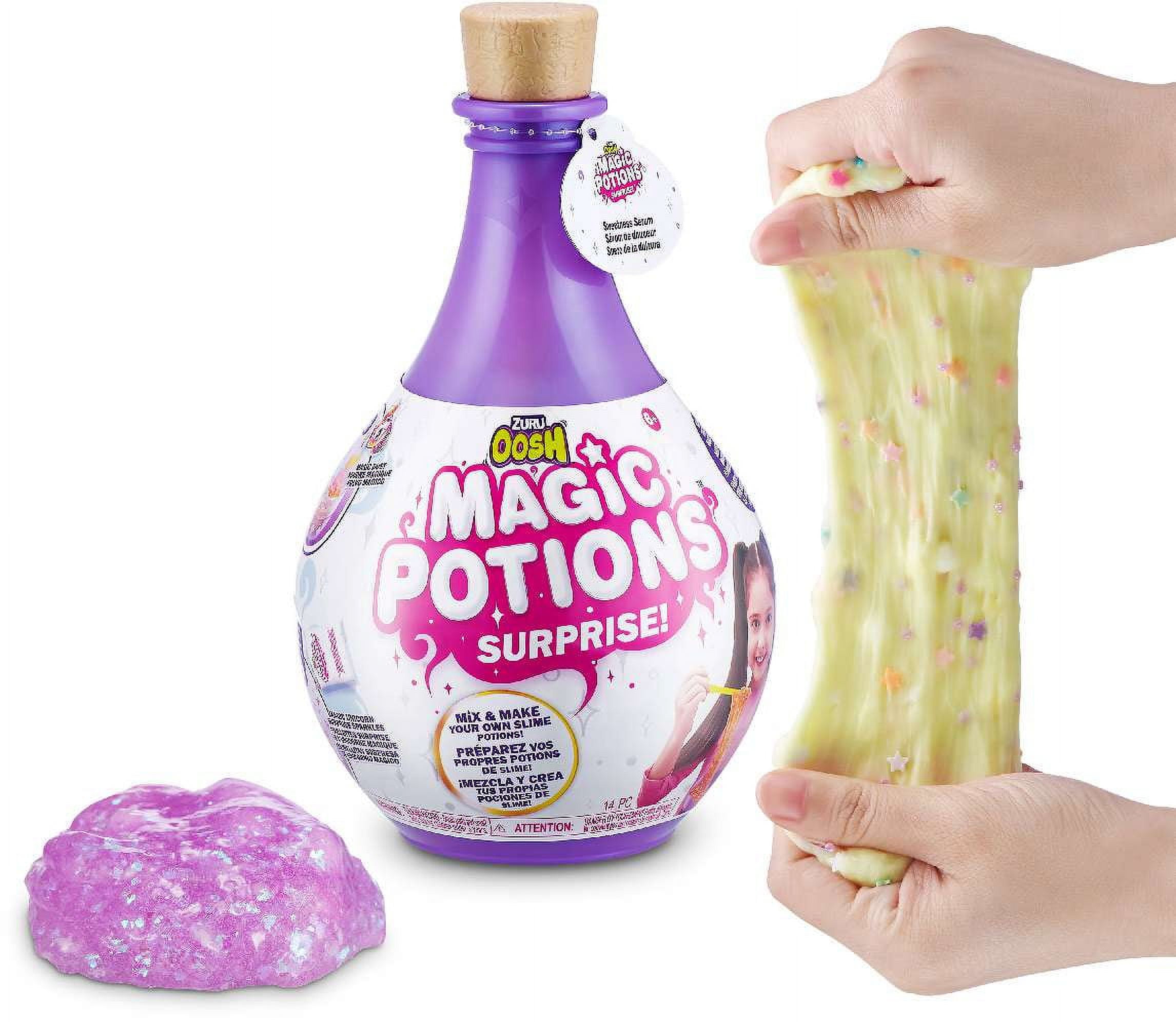 Oosh Potions Slime Surprise by Zuru Ages 3 and up Purple Oosh Potions Slime Surprise by Zuru Ages 3 and up Purple